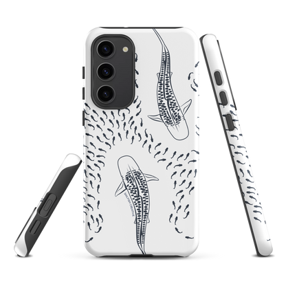 Samsung Phone Case -  Tiger Sharks Outline