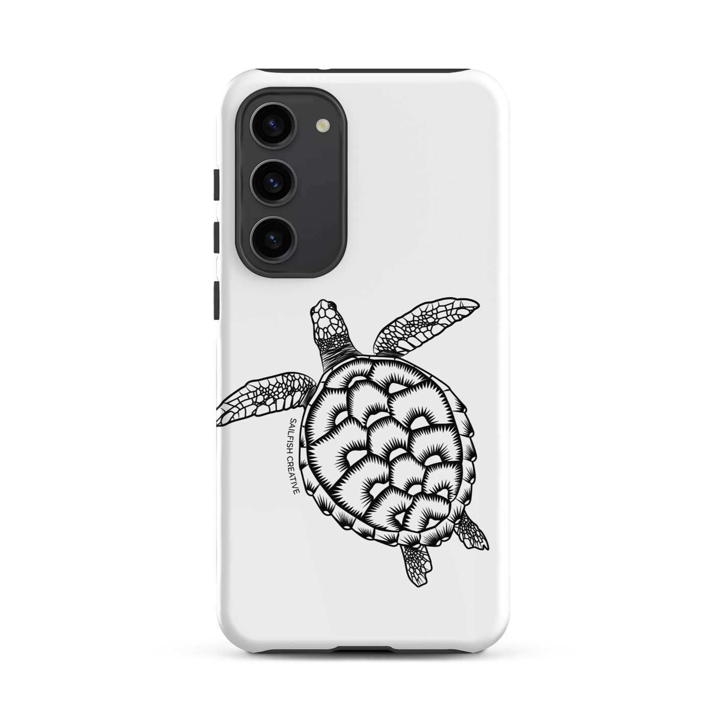 Samsung Phone Case - Turtle Outline