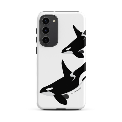 Samsung Phone Case -  Orca Killer Whale White