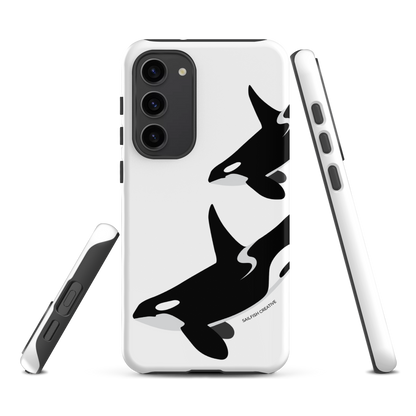Samsung Phone Case -  Orca Killer Whale White