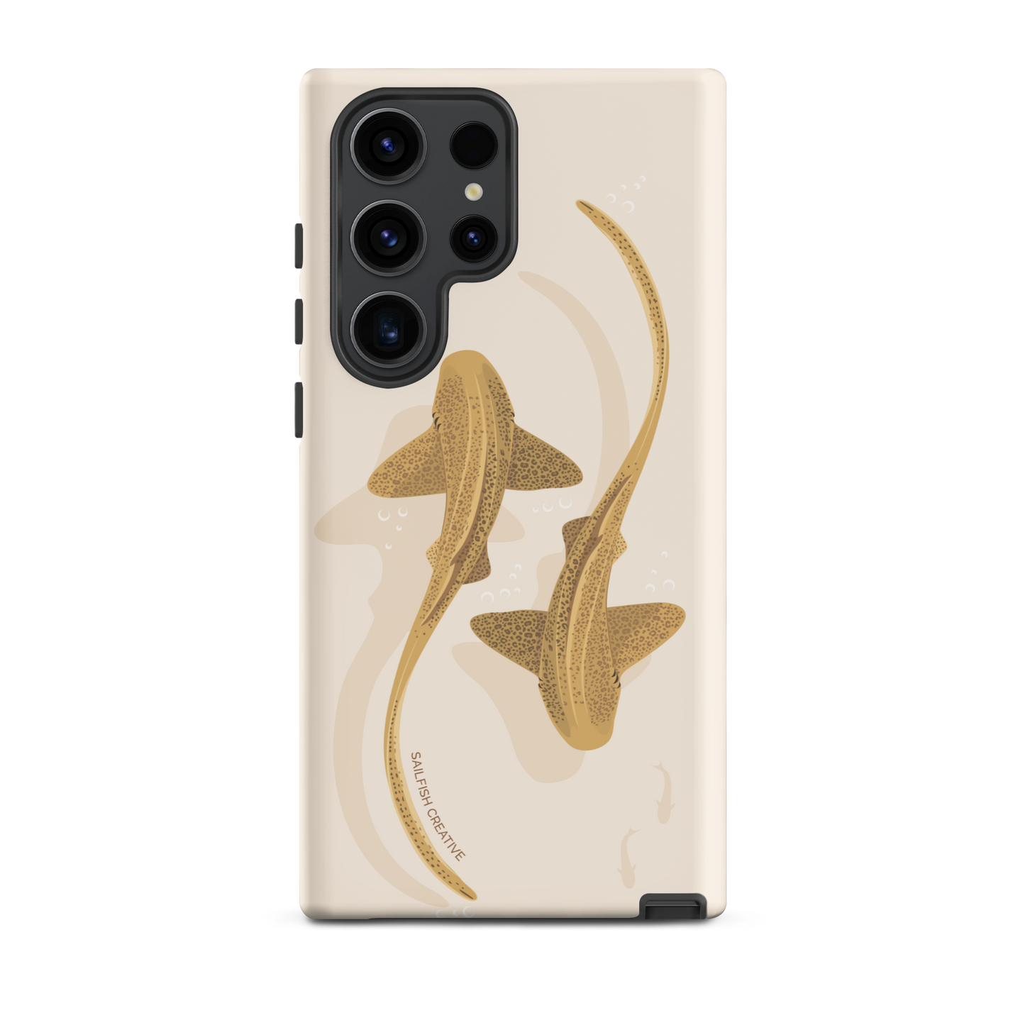 Samsung Phone Case -  Leopard Sharks Sand