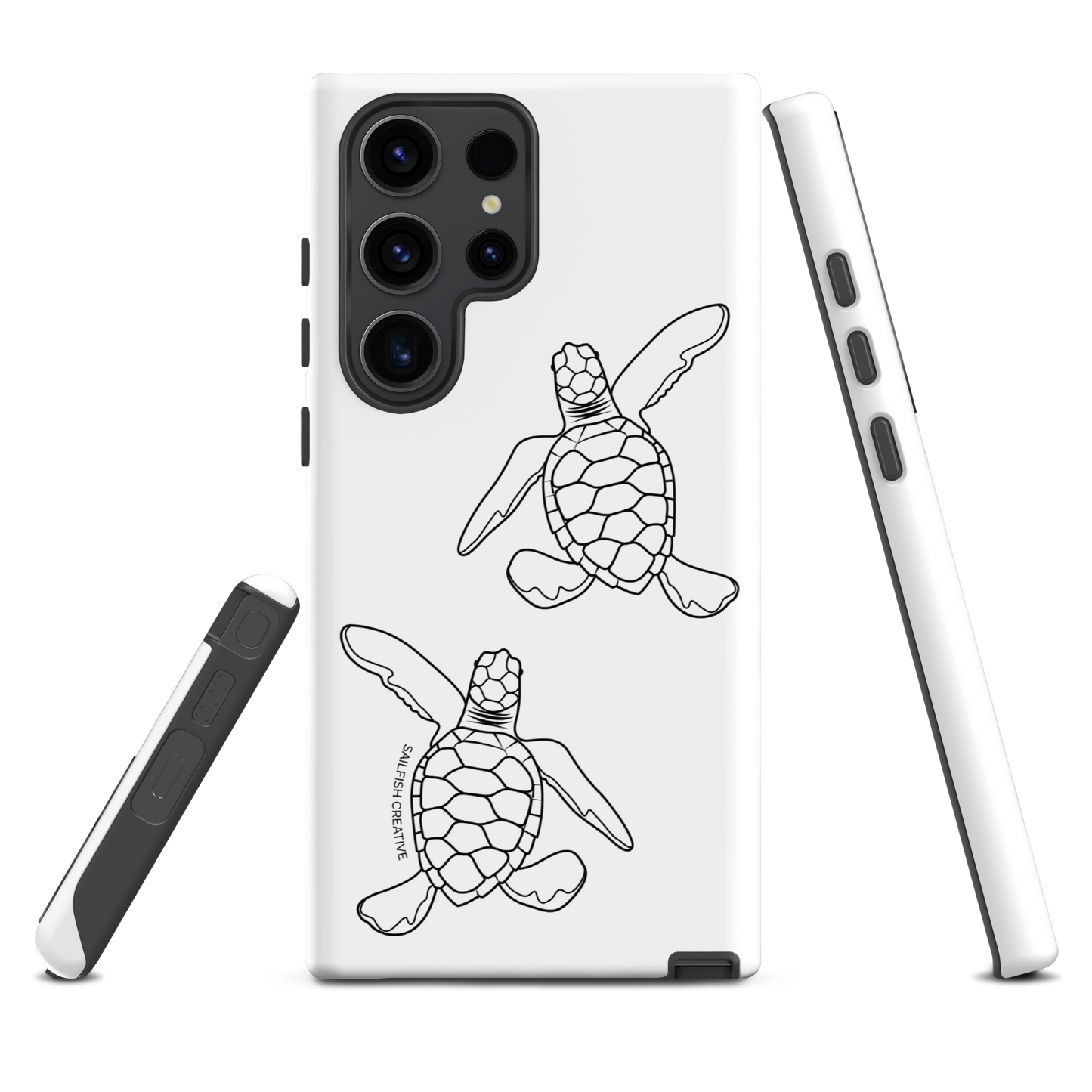 Samsung Phone Case - Turtle Hatchlings Outline