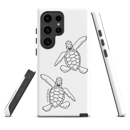 Samsung Phone Case - Turtle Hatchlings Outline