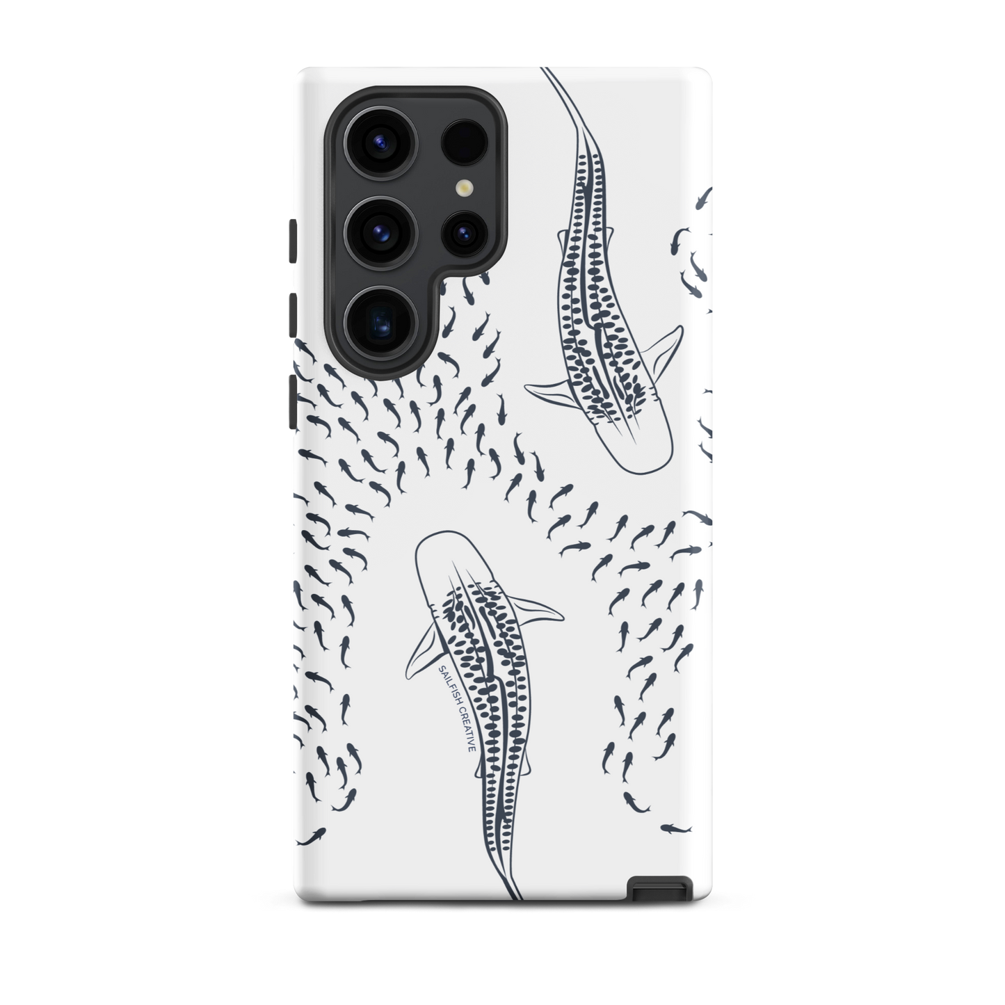 Samsung Phone Case -  Tiger Sharks Outline