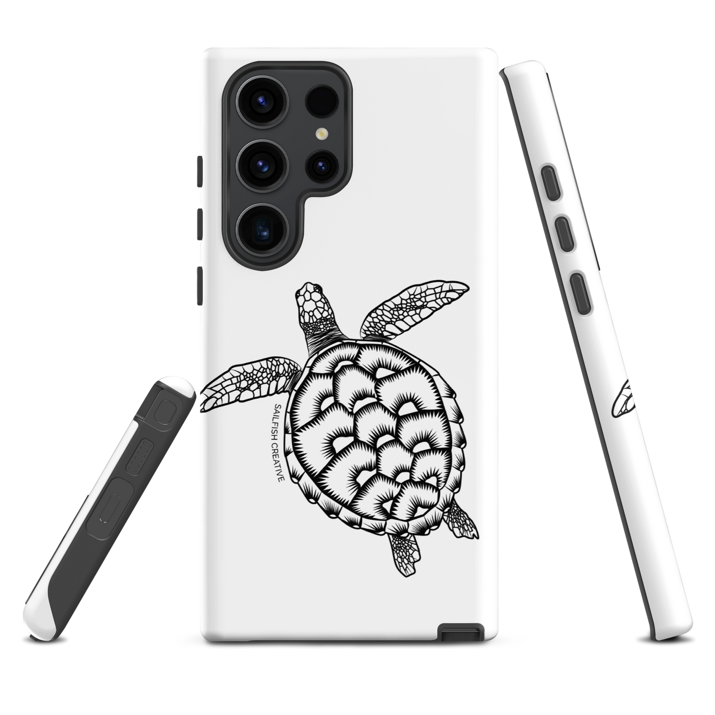 Samsung Phone Case - Turtle Outline