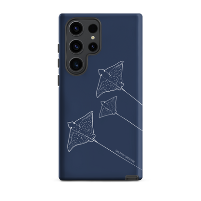 Samsung Phone Case -  Eagle Ray Outline Navy