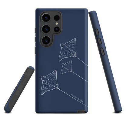 Samsung Phone Case -  Eagle Ray Outline Navy