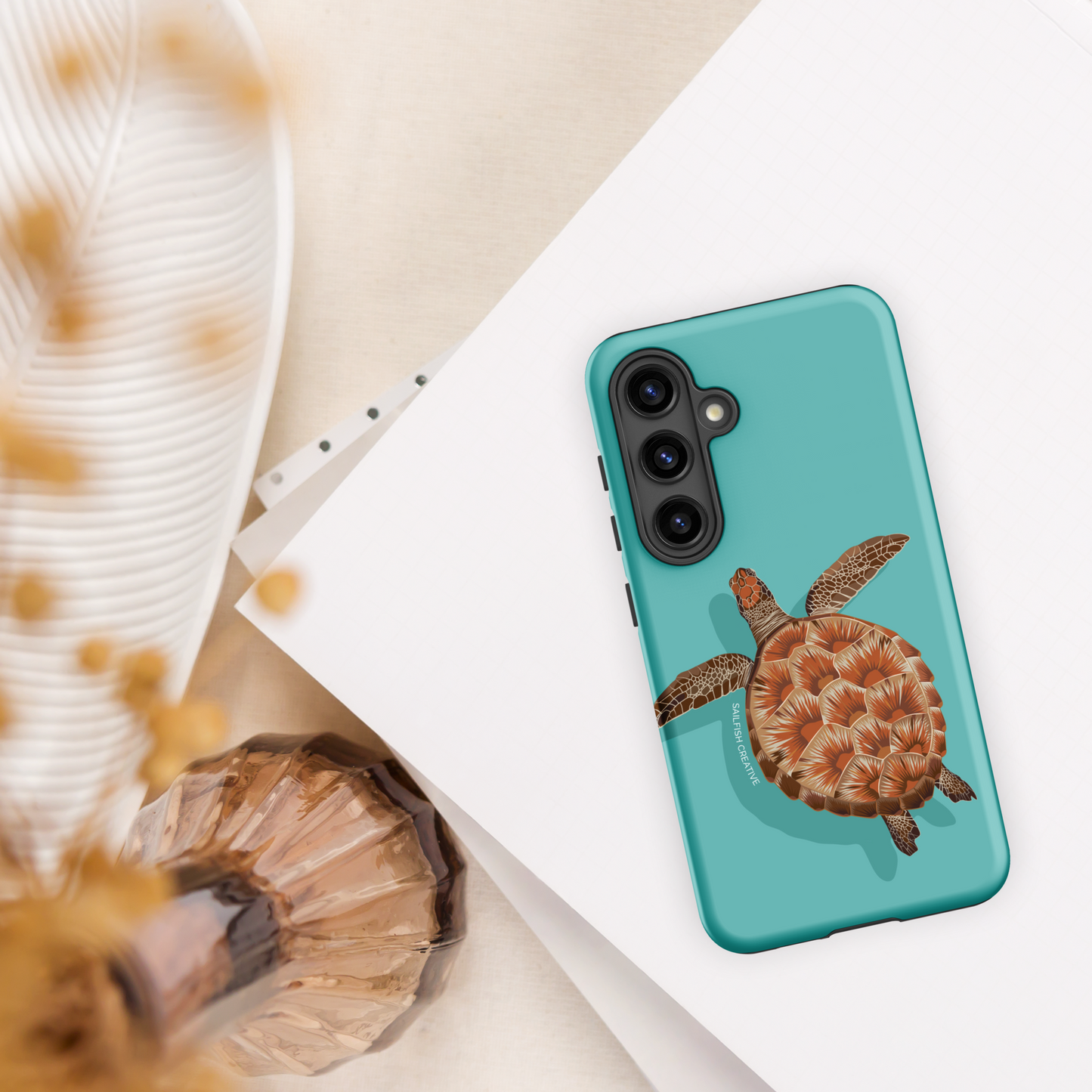 Samsung Tough Case - Juvenile Green Turtle