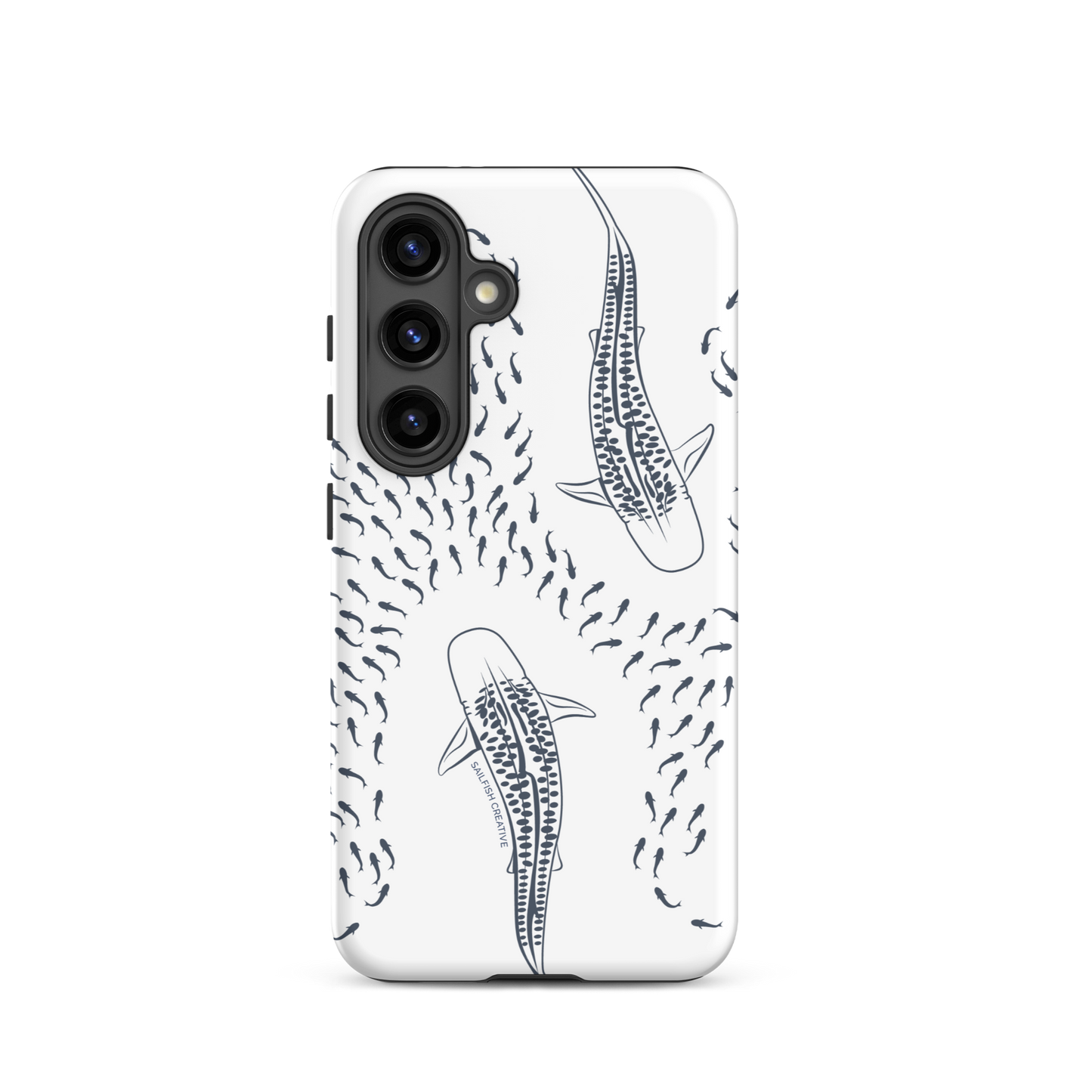 Samsung Phone Case -  Tiger Sharks Outline