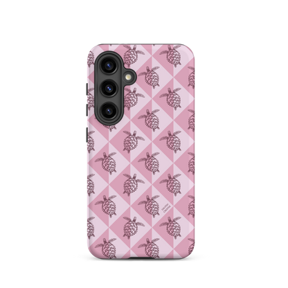 Samsung Phone Case -  Turtle Diamonds Orchid