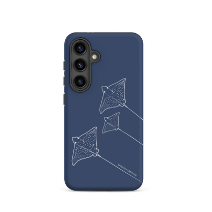 Samsung Phone Case -  Eagle Ray Outline Navy