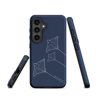 Samsung Phone Case -  Eagle Ray Outline Navy