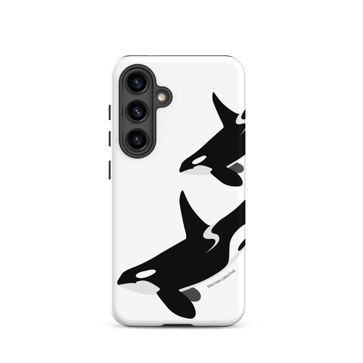 Samsung Phone Case -  Orca Killer Whale White