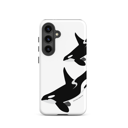 Samsung Phone Case -  Orca Killer Whale White