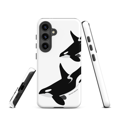 Samsung Phone Case -  Orca Killer Whale White