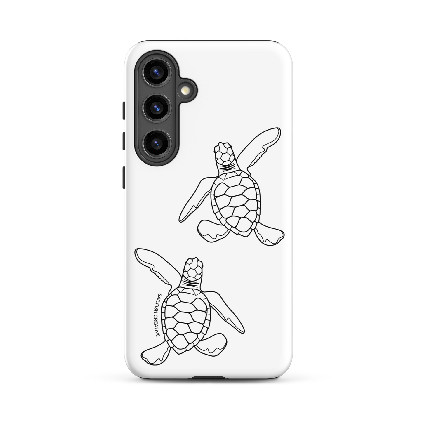 Samsung Phone Case - Turtle Hatchlings Outline