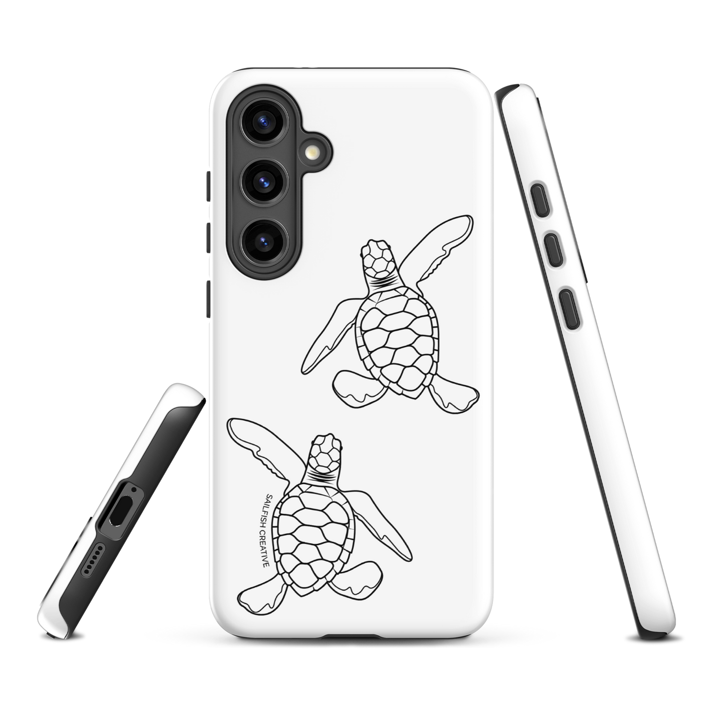 Samsung Phone Case - Turtle Hatchlings Outline