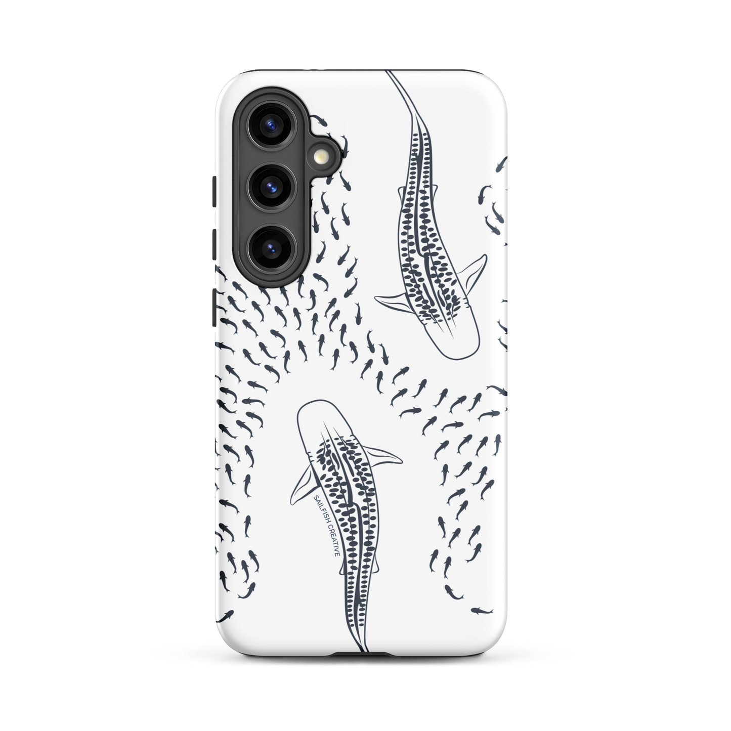 Samsung Phone Case -  Tiger Sharks Outline