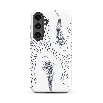Samsung Phone Case -  Tiger Sharks Outline