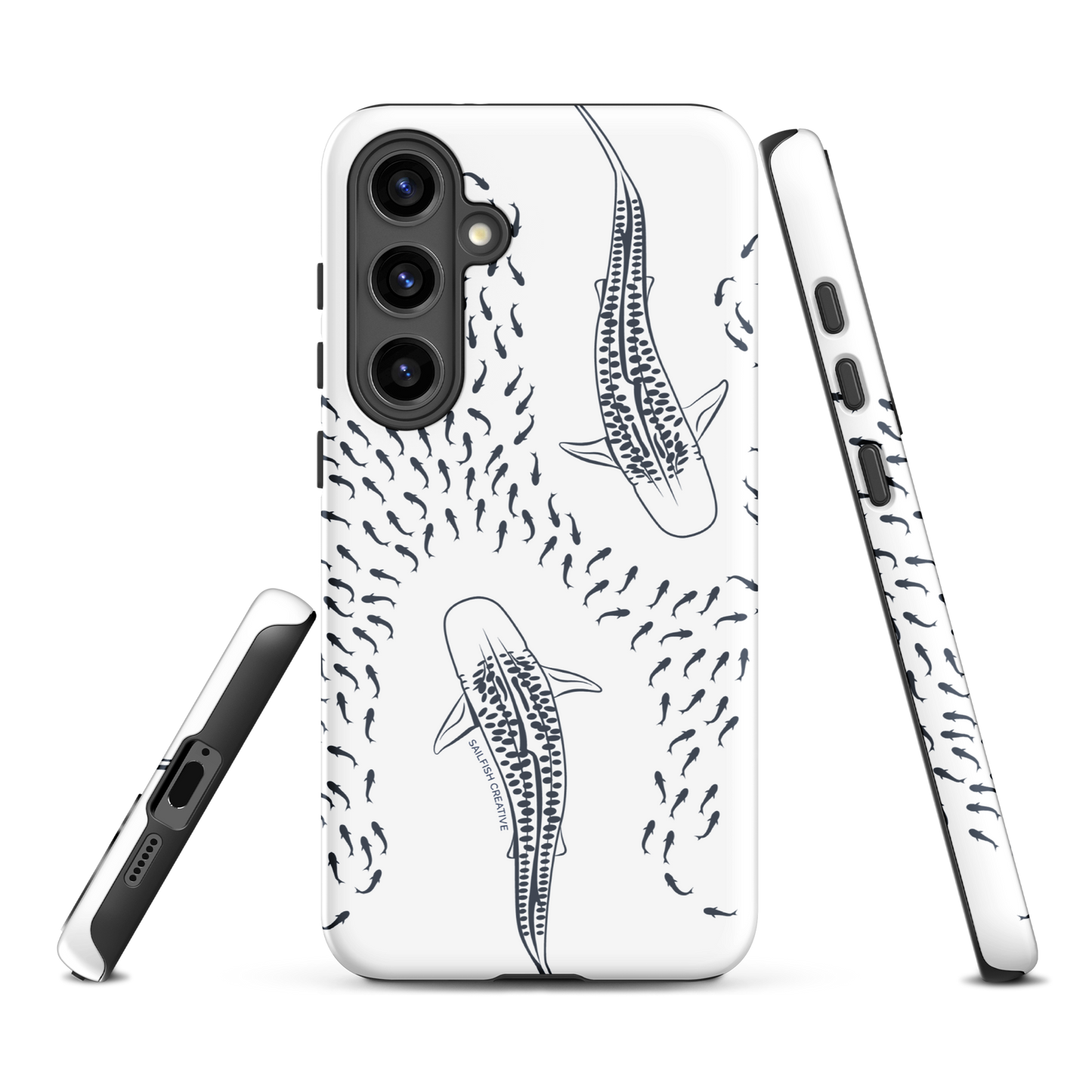 Samsung Phone Case -  Tiger Sharks Outline