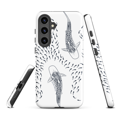 Samsung Phone Case -  Tiger Sharks Outline