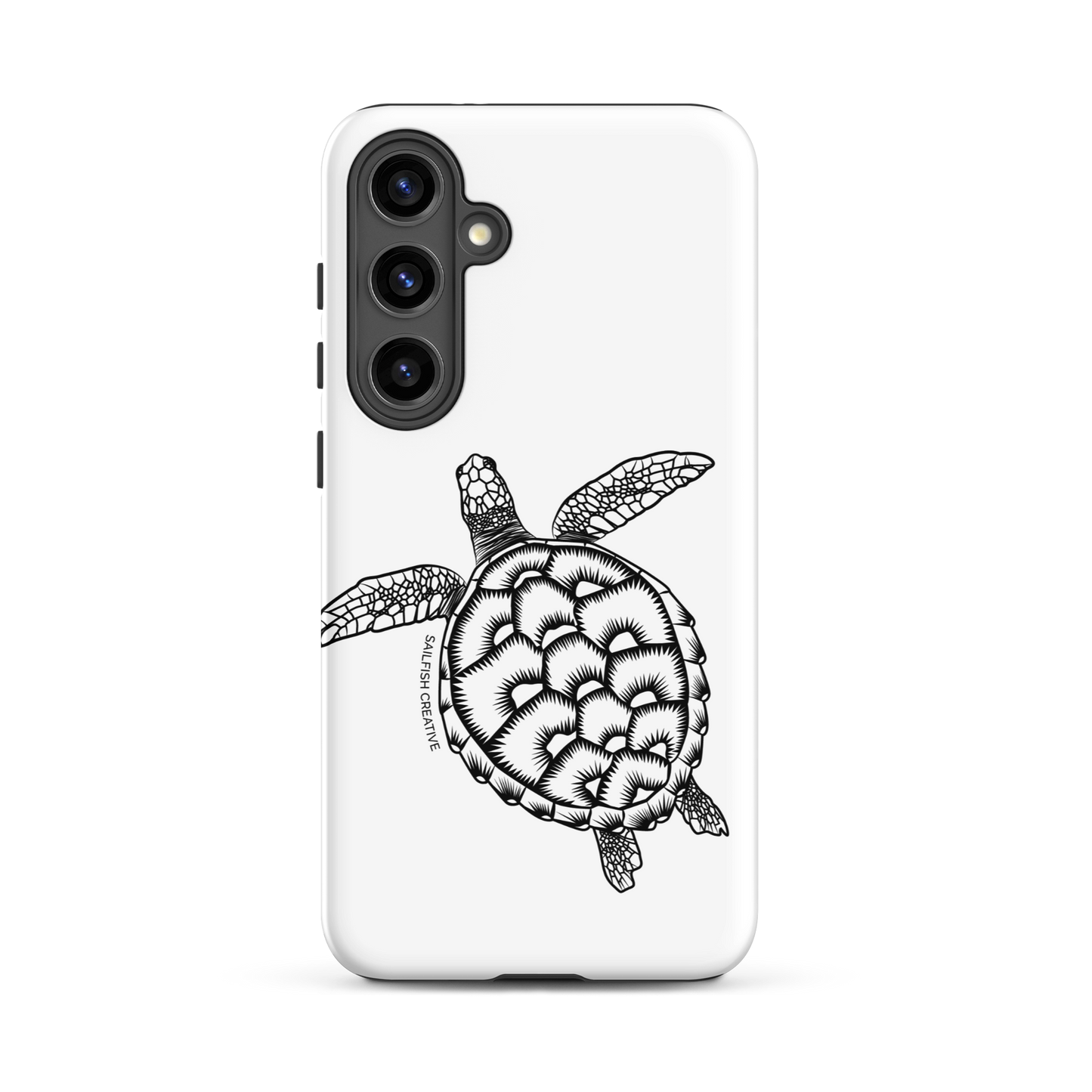 Samsung Phone Case - Turtle Outline