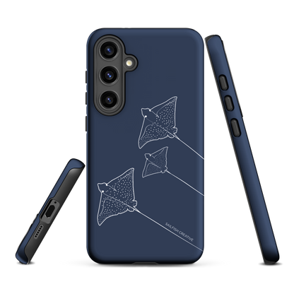 Samsung Phone Case -  Eagle Ray Outline Navy