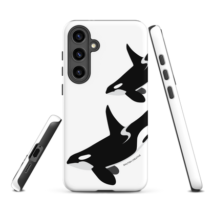 Samsung Phone Case -  Orca Killer Whale White