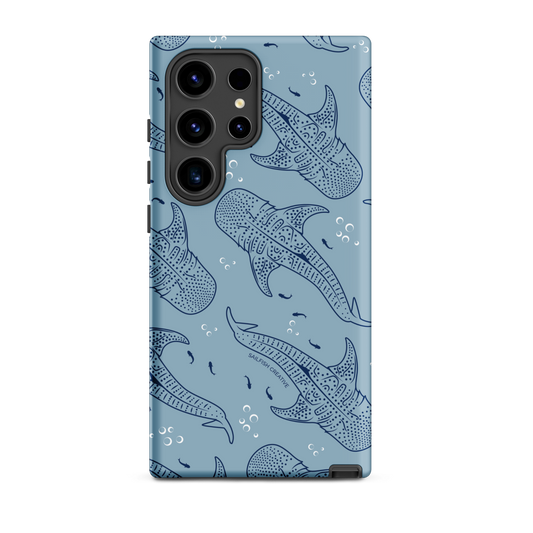 Samsung Tough Case - Whale Sharks Pattern Bluer - Sailfish Creative
