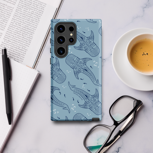 Samsung Tough Case - Whale Sharks Pattern Bluer - Sailfish Creative