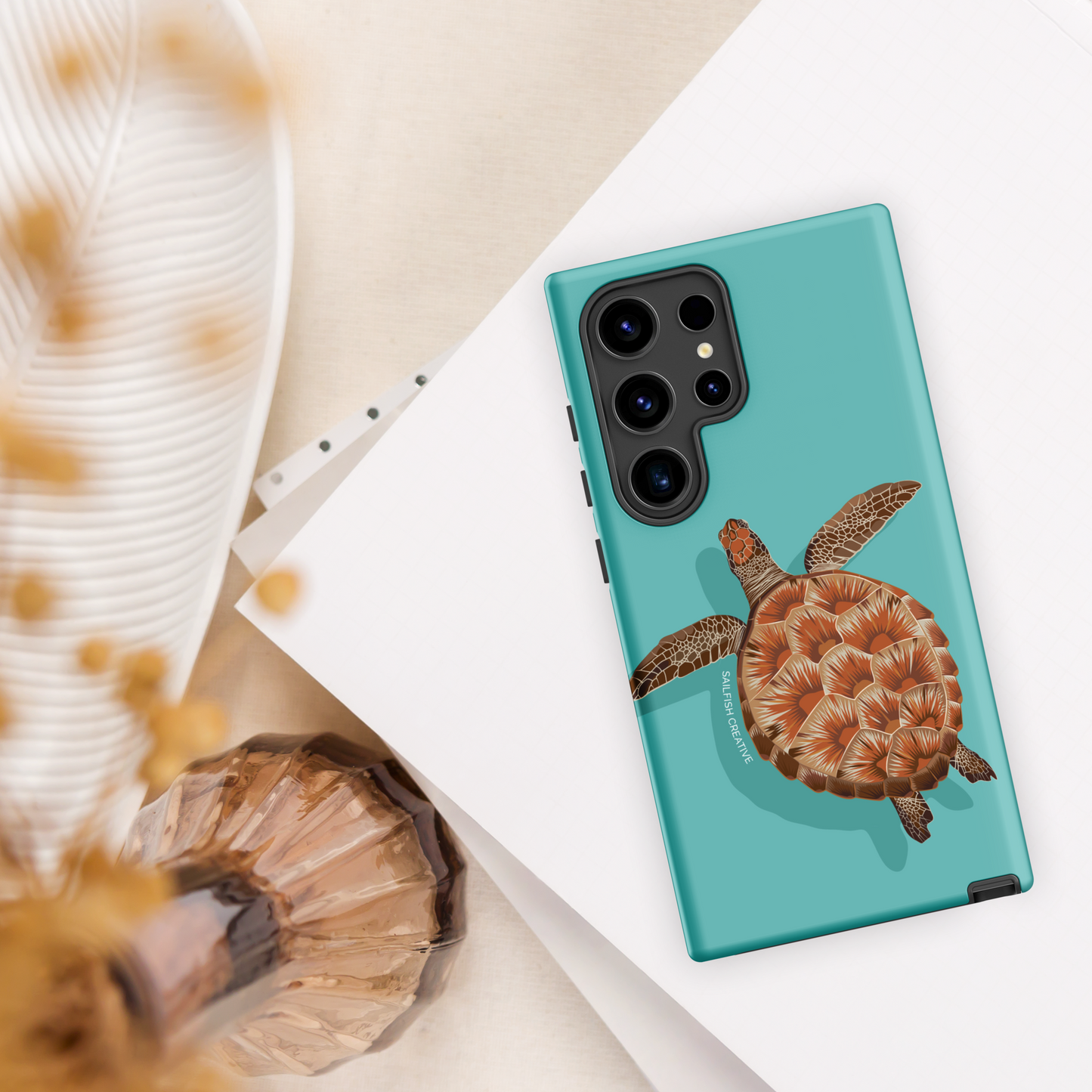 Samsung Tough Case - Juvenile Green Turtle