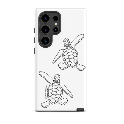 Samsung Phone Case - Turtle Hatchlings Outline