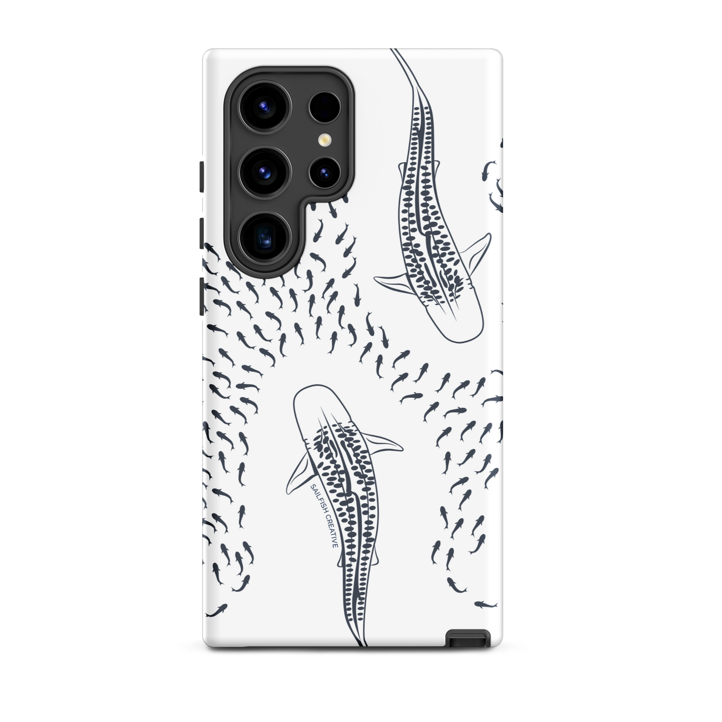 Samsung Phone Case -  Tiger Sharks Outline