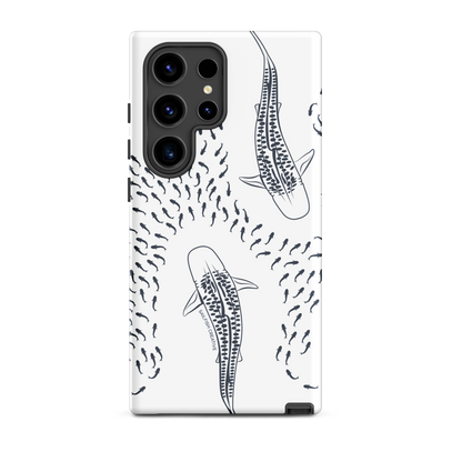 Samsung Phone Case -  Tiger Sharks Outline