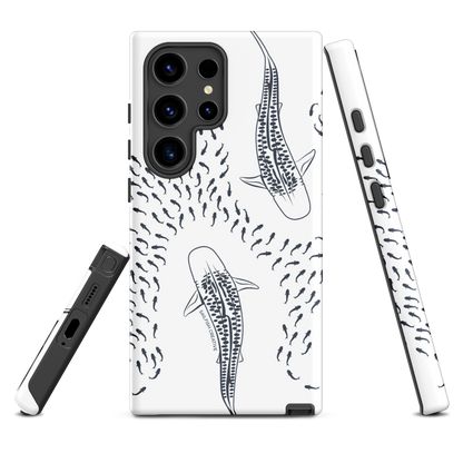 Samsung Phone Case -  Tiger Sharks Outline