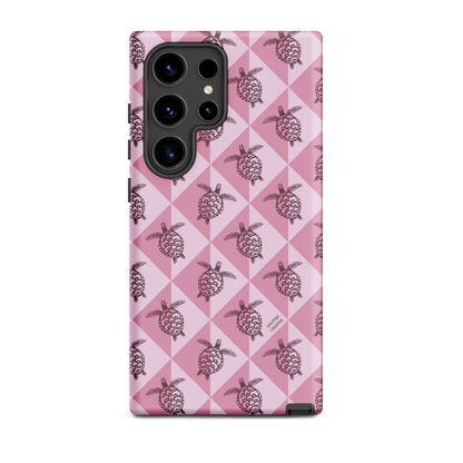 Samsung Phone Case -  Turtle Diamonds Orchid
