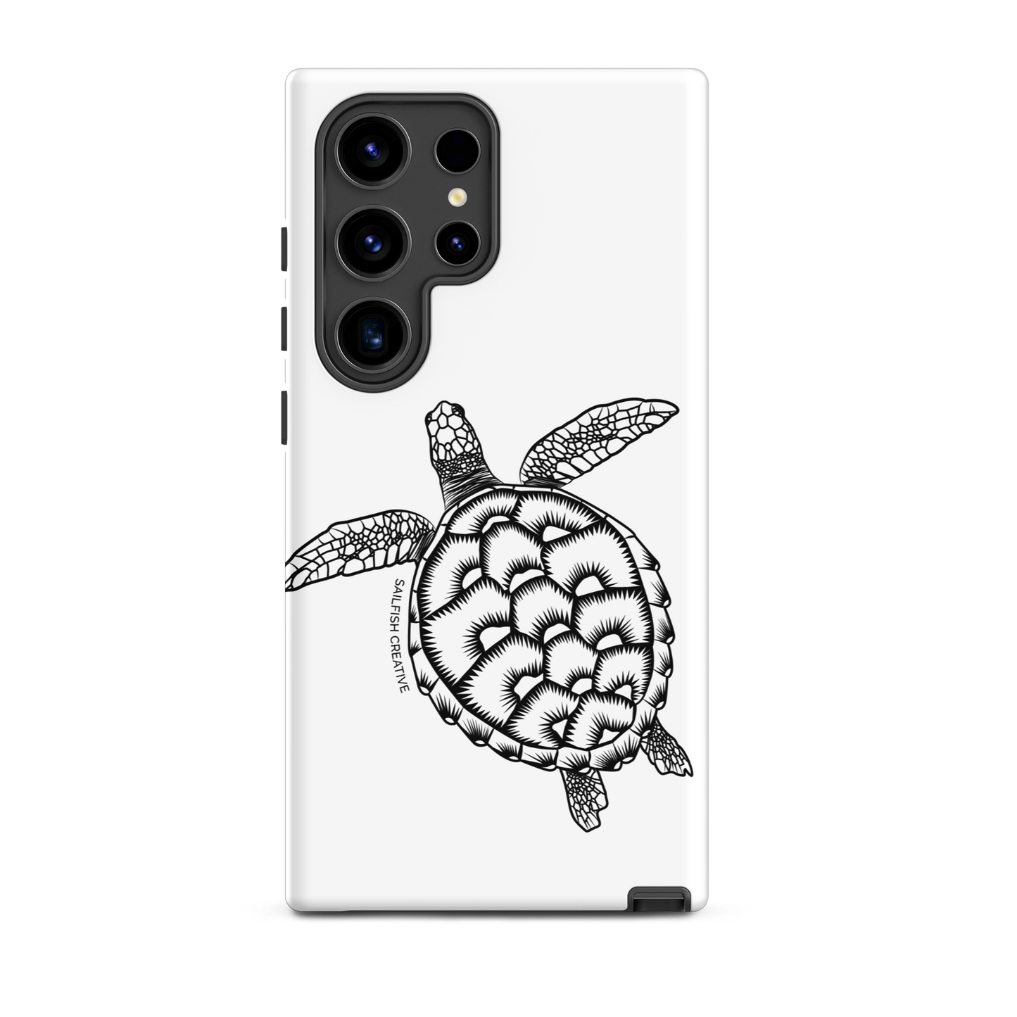Samsung Phone Case - Turtle Outline