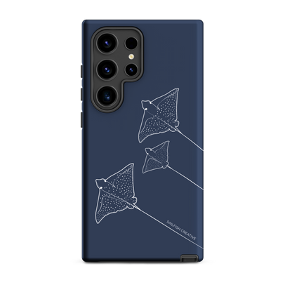 Samsung Phone Case -  Eagle Ray Outline Navy