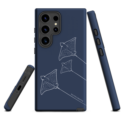 Samsung Phone Case -  Eagle Ray Outline Navy