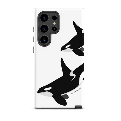Samsung Phone Case -  Orca Killer Whale White