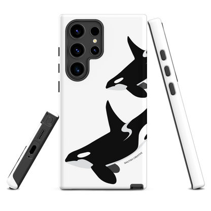 Samsung Phone Case -  Orca Killer Whale White