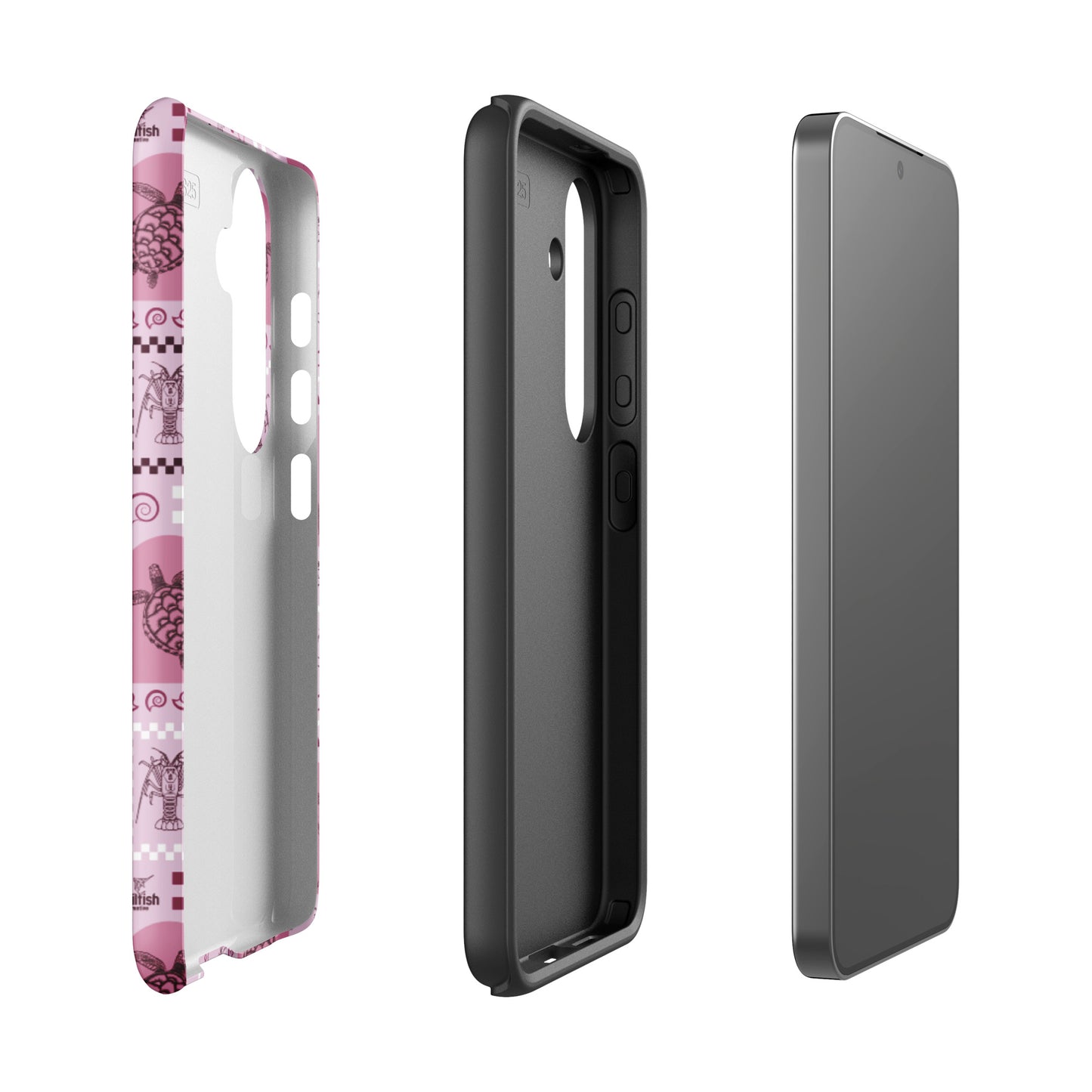 Samsung Tough Case - Arches Print Orchid