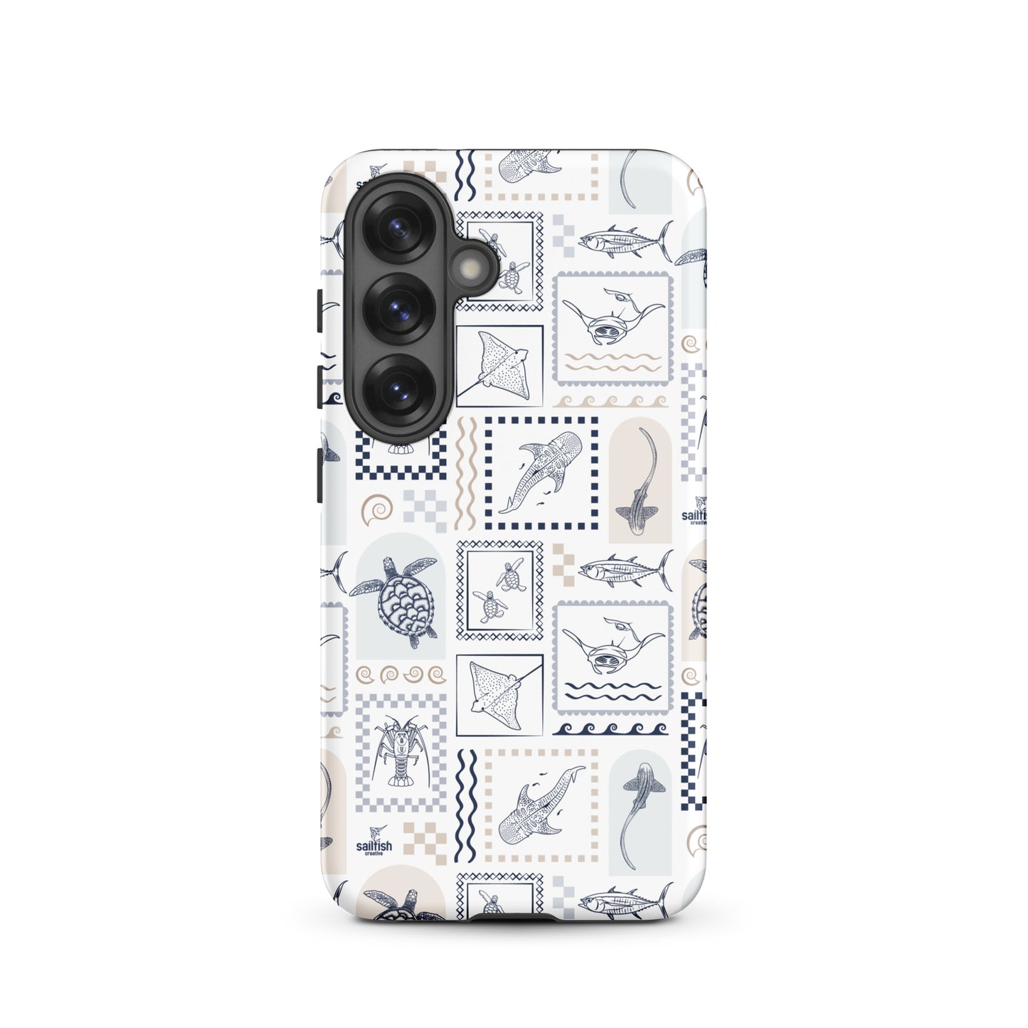 Samsung Tough Case - Arches Print Beige