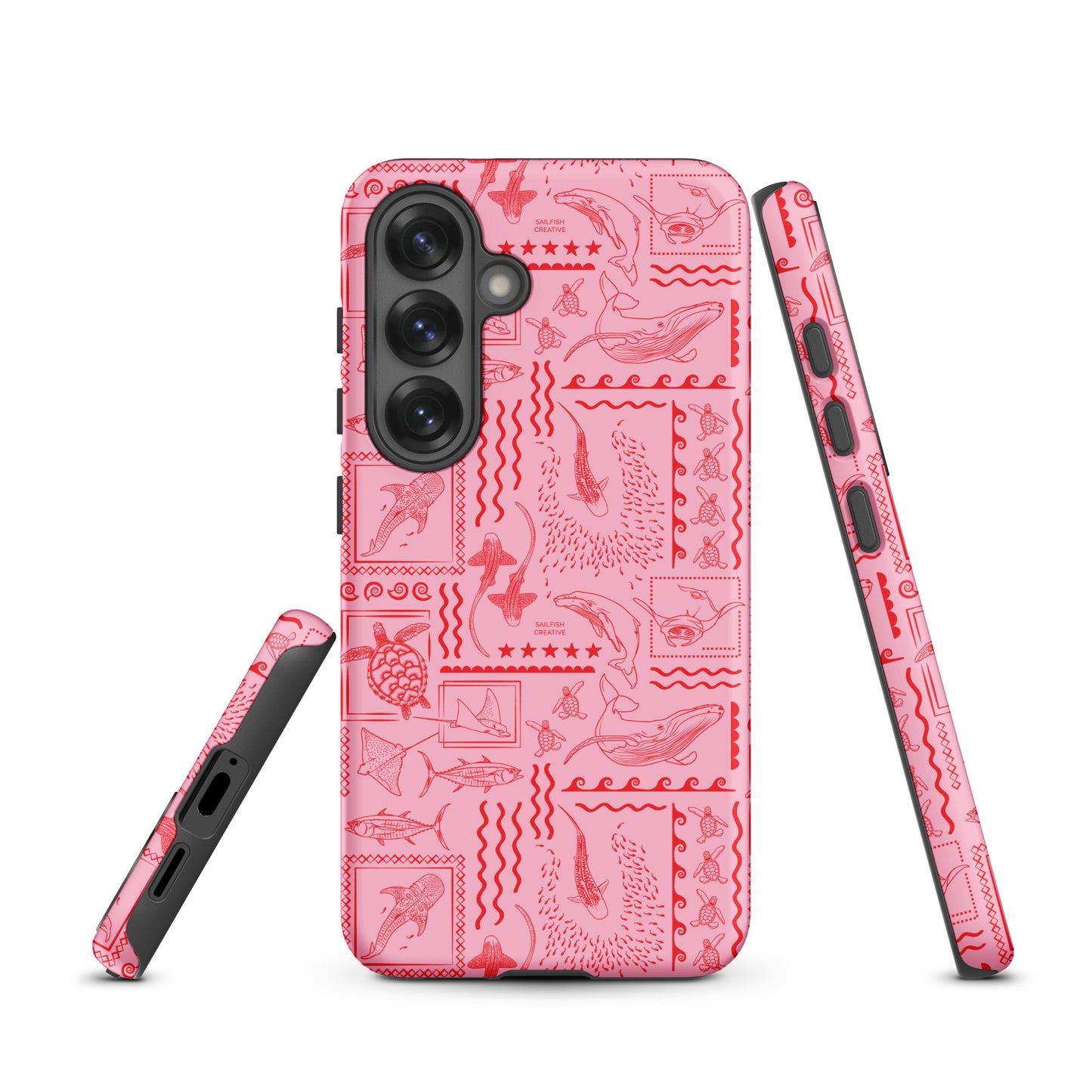 Samsung Tough Case - Busy Print Pinks