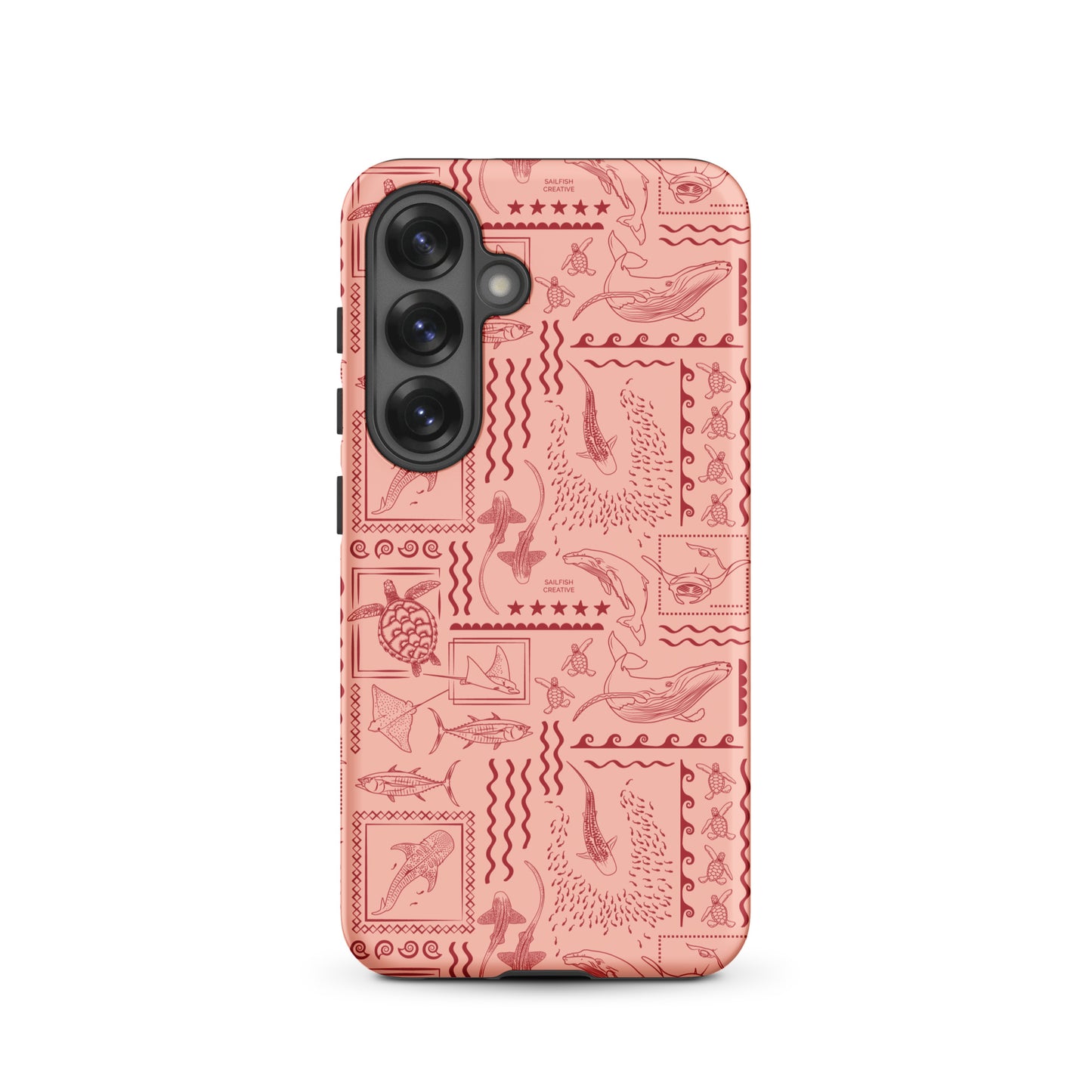 Samsung Tough Case - Busy Print Coral