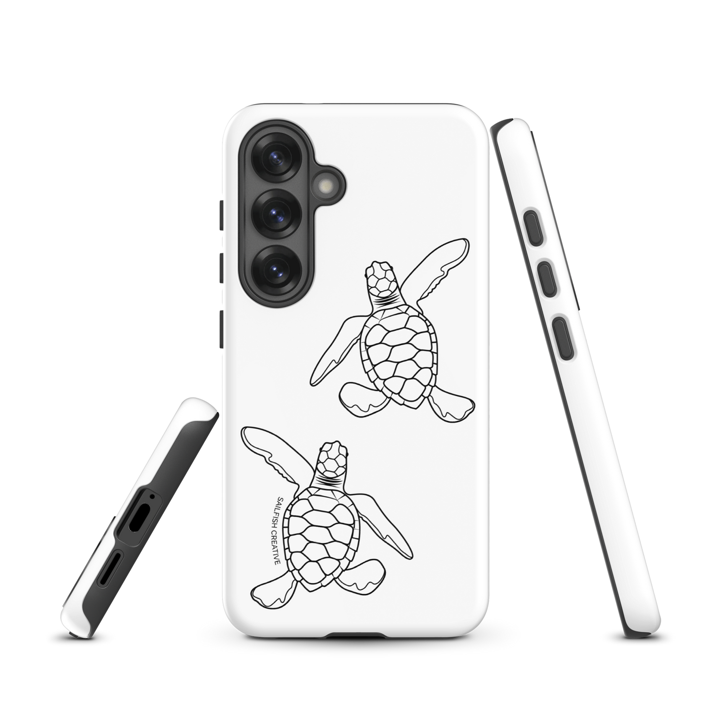 Samsung Phone Case - Turtle Hatchlings Outline