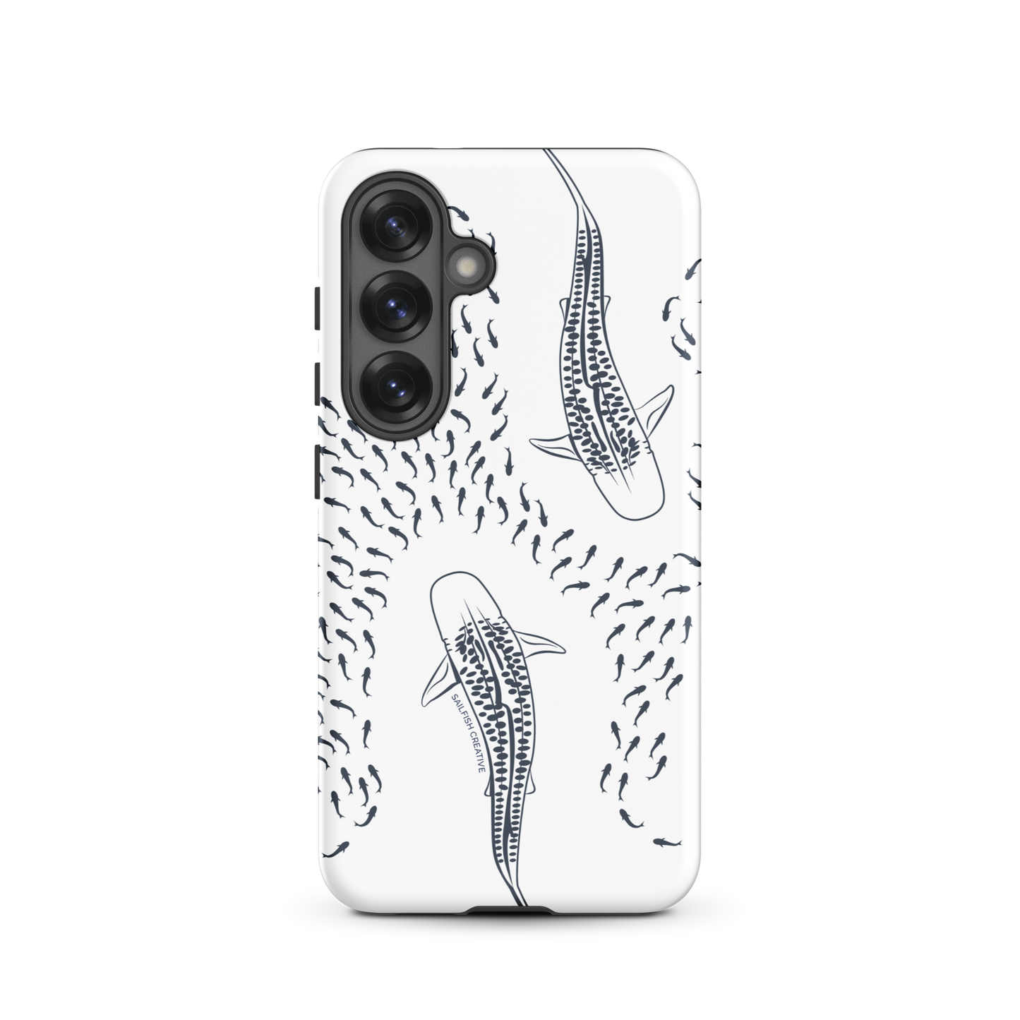 Samsung Phone Case -  Tiger Sharks Outline