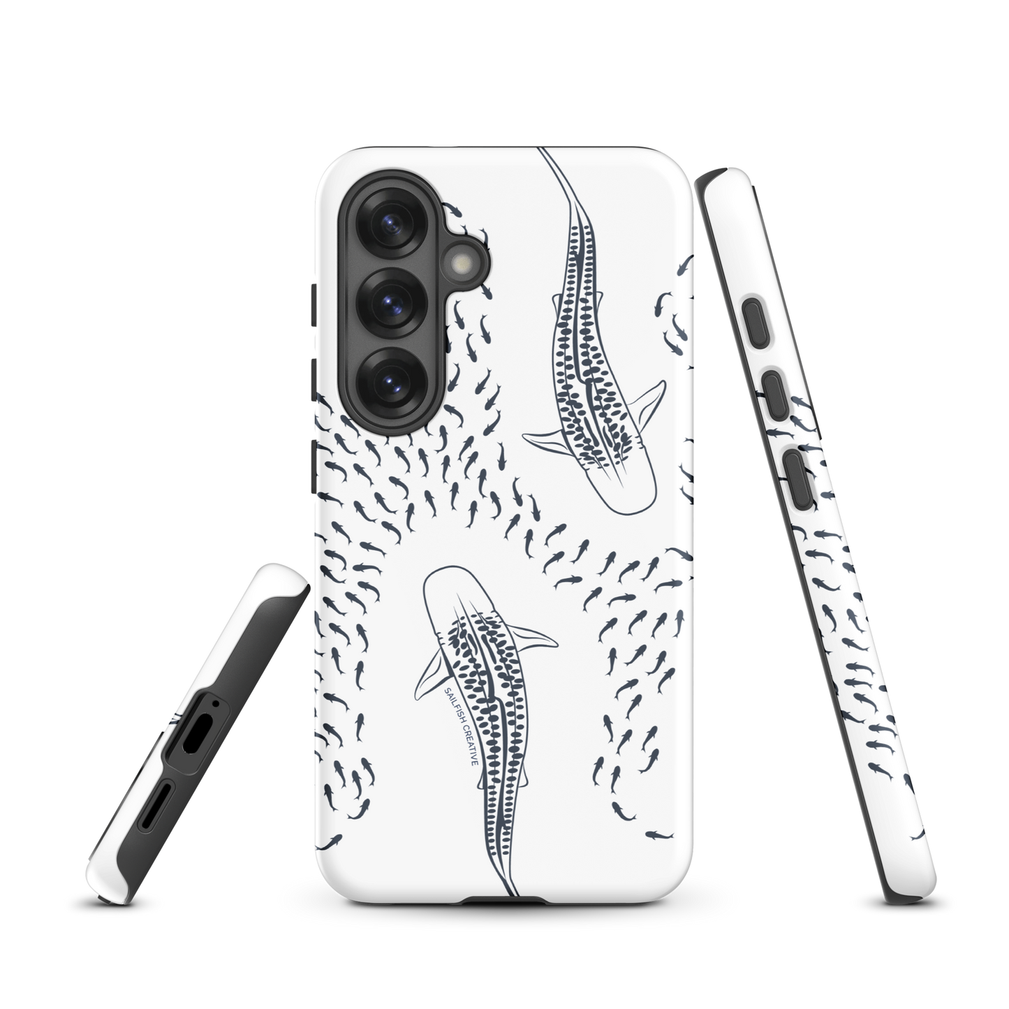 Samsung Phone Case -  Tiger Sharks Outline