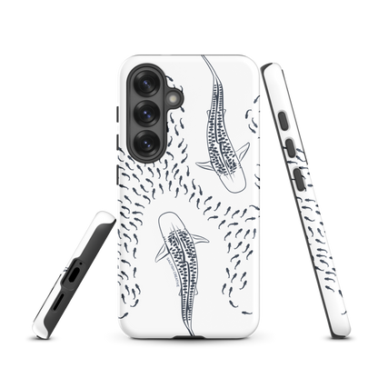 Samsung Phone Case -  Tiger Sharks Outline