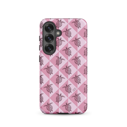 Samsung Phone Case -  Turtle Diamonds Orchid